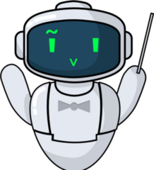 Karajan Code — robot mascot
